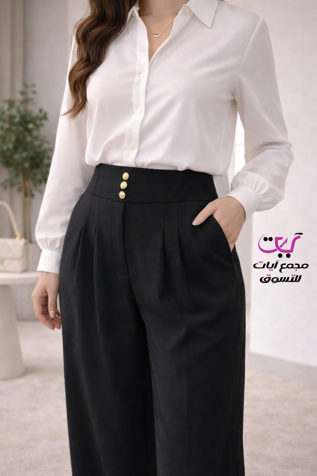 بنطلون وقميص كلاسيك